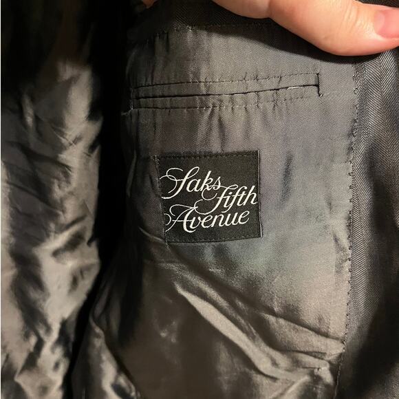 Ermenegildo Zegna Trofeo Mila Suit Jacket Blazer Wool 58L / 48L Gray Pinstripe - Picture 8 of 8